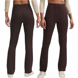 lululemon athletica Women's Brown Straight-Leg Pants
